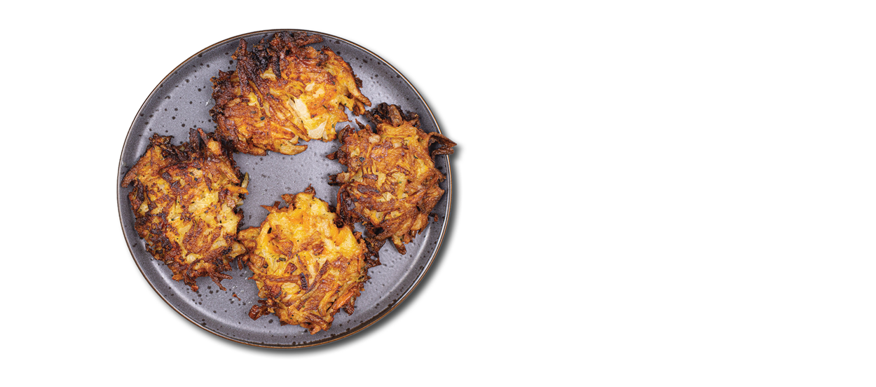 This is a image of Zucchini Pancakes